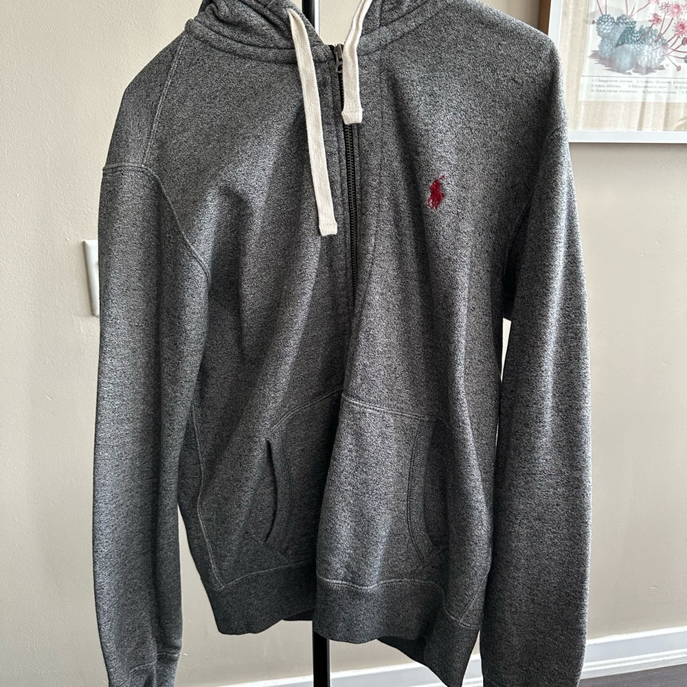 Ralph Lauren Polo Gray Hoodie Sweater